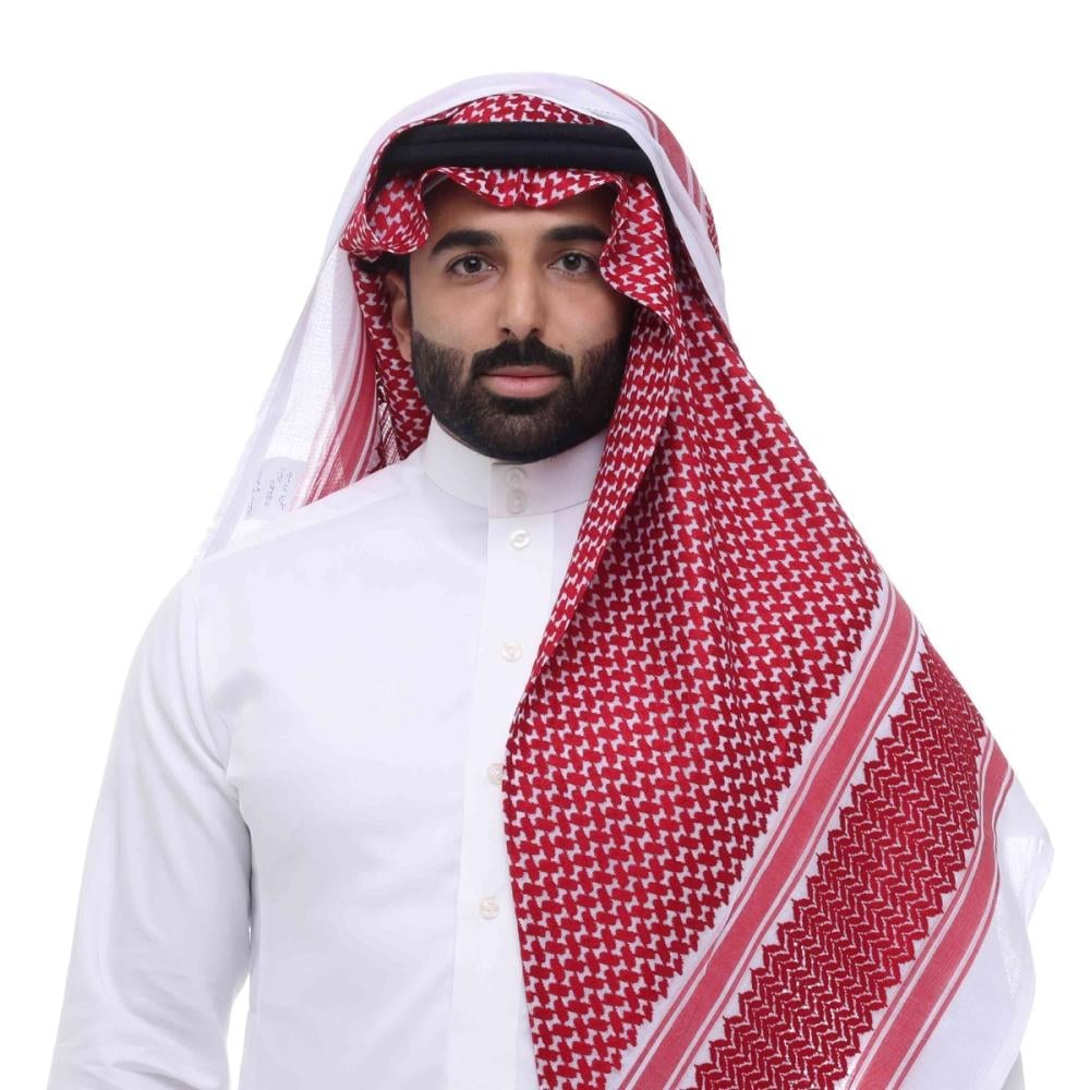 شماغ بروجية رجالي أحمر فيجن 1-متجر شماغ شوب
