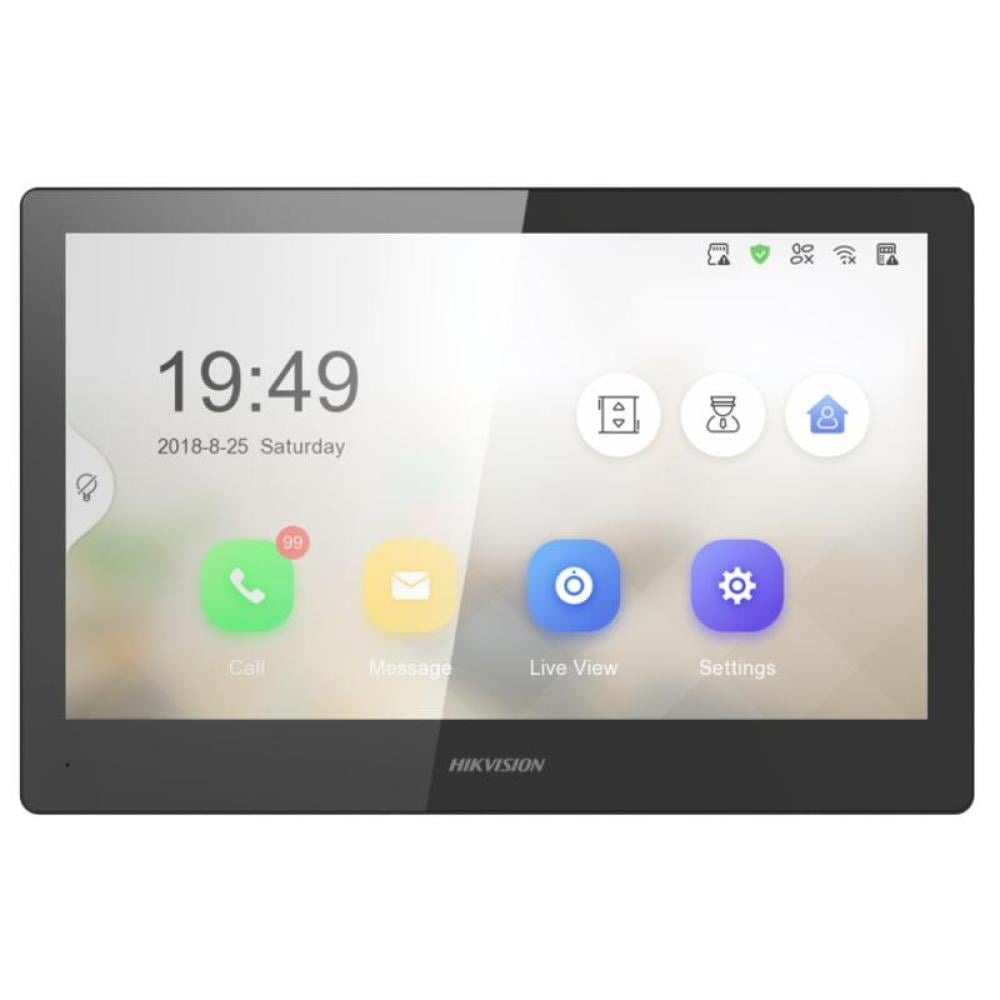 شاشة داخلية ذكية من شركة Hikvision مقاس 10 بوصه شاشة داخلية ذكية من شركة Hikvision مقاس 8 بوصه DS-KH8520-WTE1（O-STD）