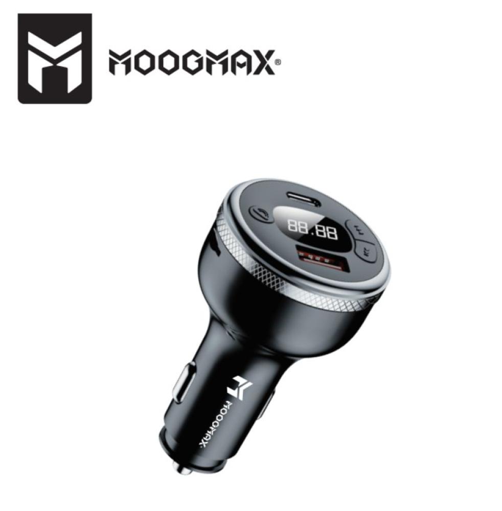 MOOGMAX شاحن و MP3 9IN1 لسيارة 43W منفذين USB + PD