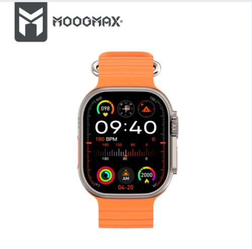 MOOGMAX ساعة يد الكترونية قماش SERIES9