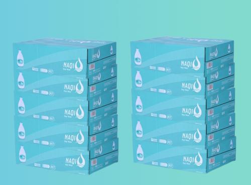 10 كرتون مياه نقي عبوة 200 مل قطرة كرتون 40 عبوة