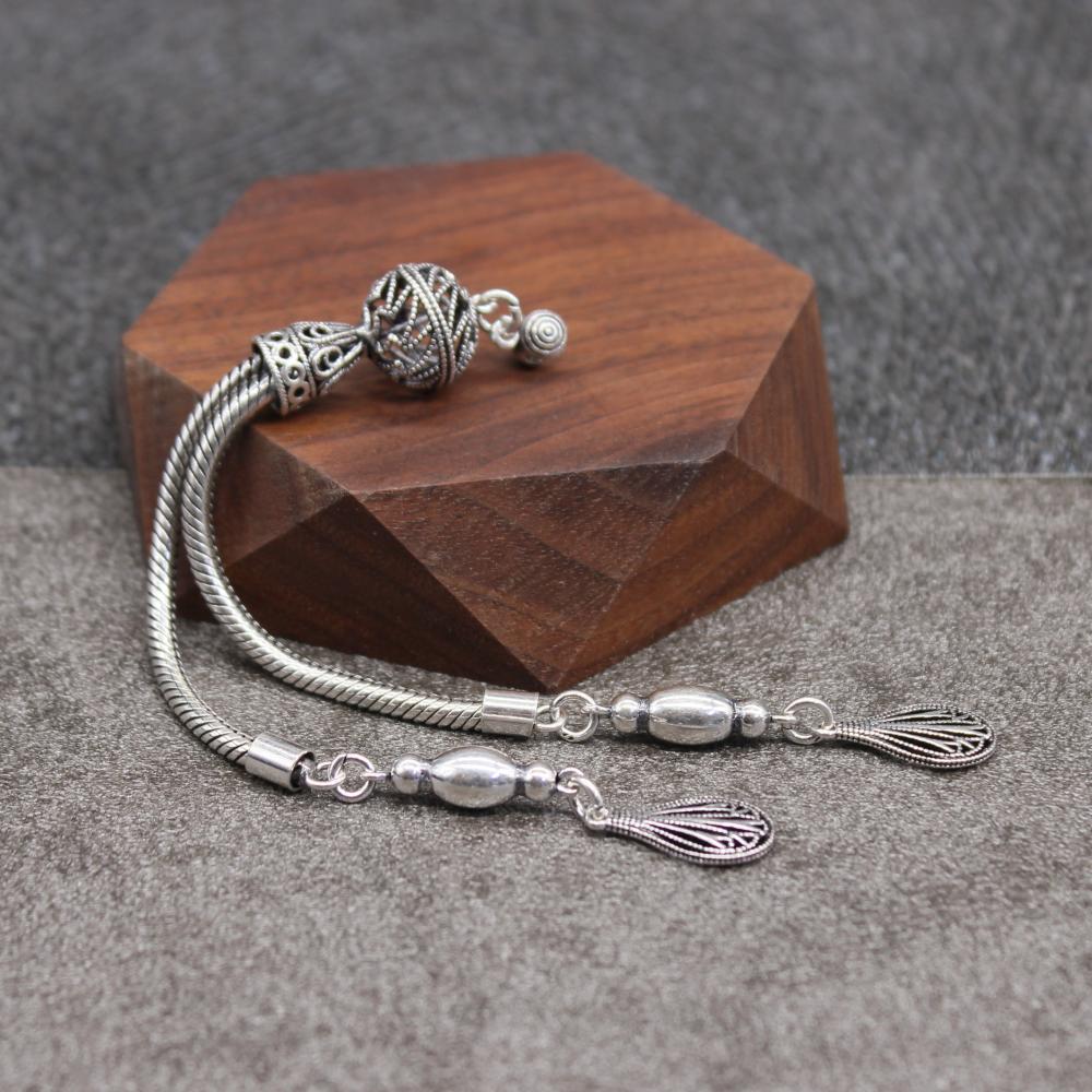 كركوشة فضة 925 بطول 12 سم – تصميم فاخر