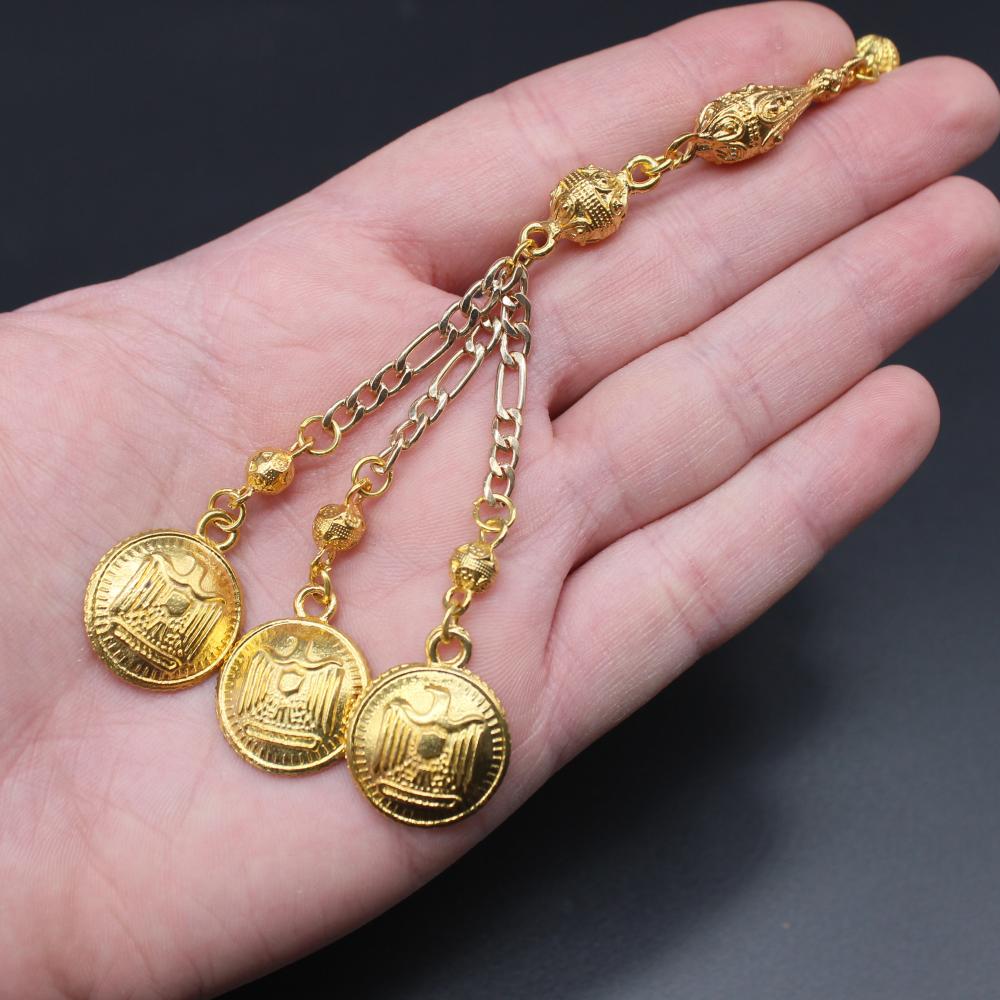 كركوشة من معدن الانتيمون مطلية باللون الذهبي , مقعرة