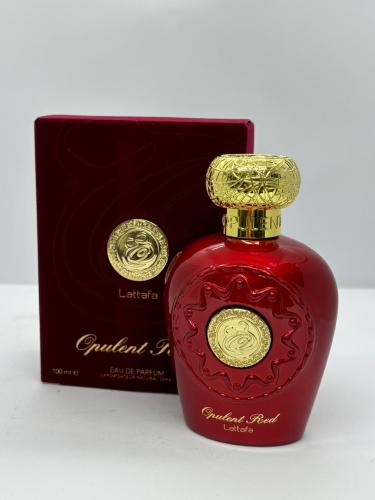 عطر Lattafa Opulent Red من لطافة للنساء - او دو بر...