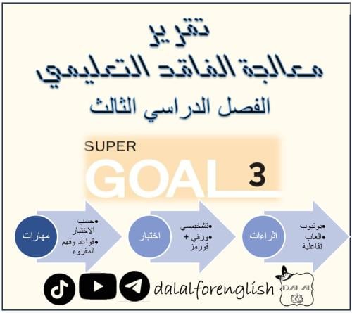 تقرير الفاقد التعليمي ف3 SG3