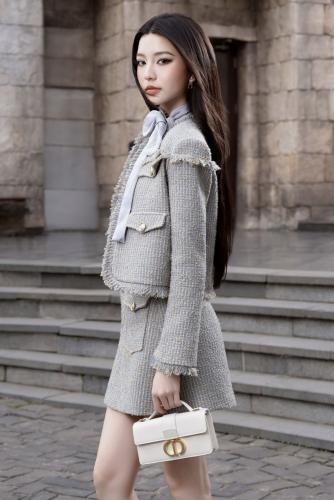 Walyn Straight Fringed Tweed Jacket