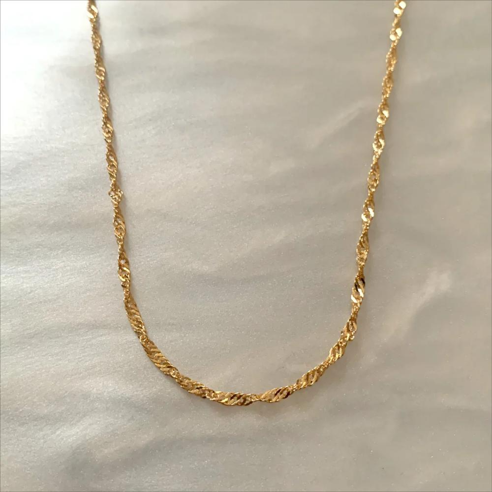 Wave 18k gold