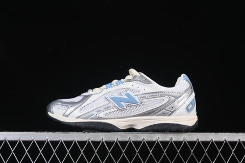 NEW BALANCE 204 RETRO CASUAL SHOES SILVER/BLUE/WHITE