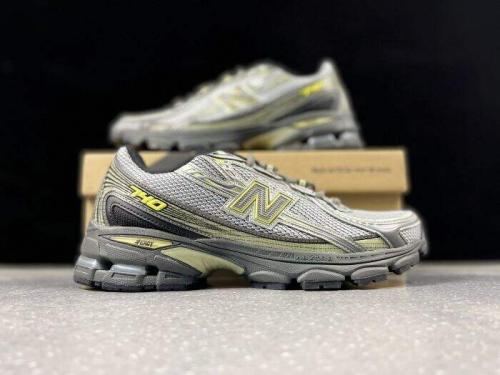 NEW BALANCE 740 CASTLEROCK/SLATE Yellow/SILVER