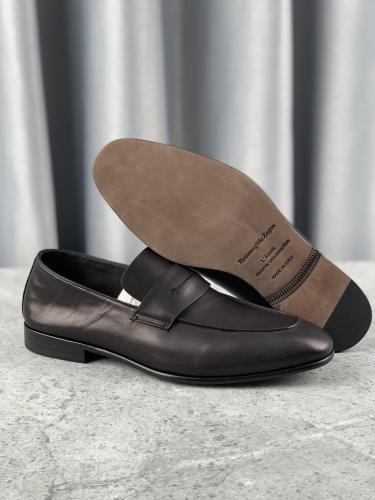 ZEGNA Nappa leather penny Loafer