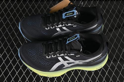 GEL-KAYANO 32 BLACK/SILVER/GREEN