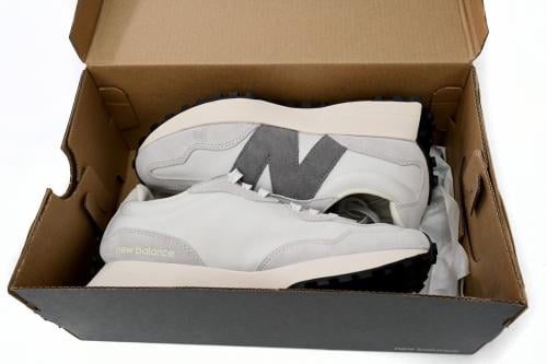 New Balance 327 Gray white and black - Stylish Store  Saudi Arabia