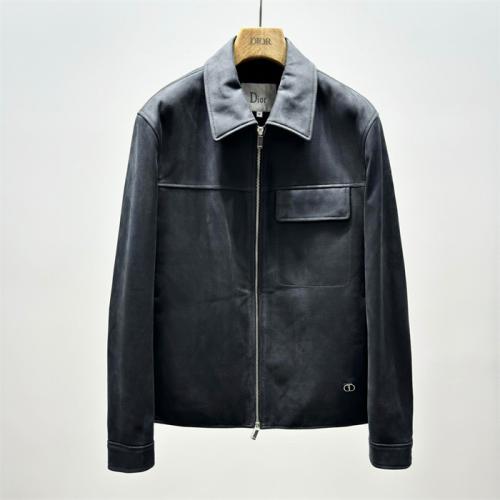 MEN DIOR LEATHER JACKET