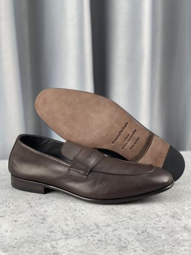 ZEGNA Nappa leather penny Loafer