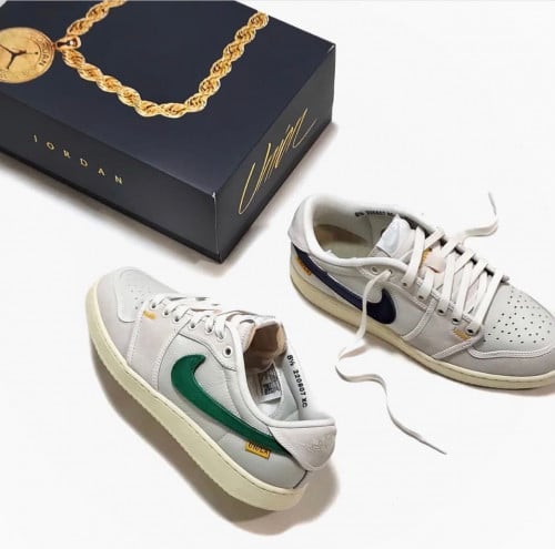 union x air jordan 1 low ko “sail leather”