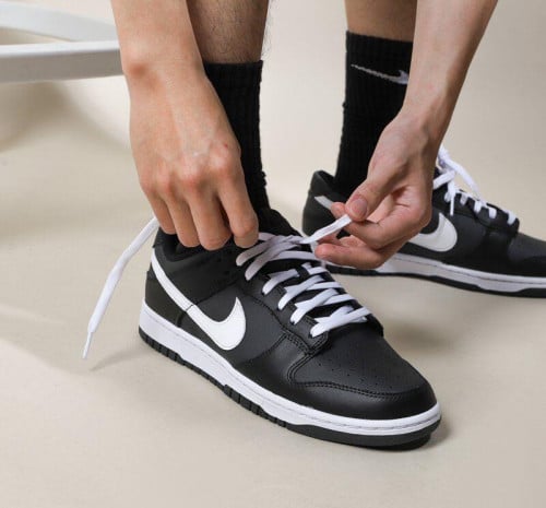 Nike dunk low black/white