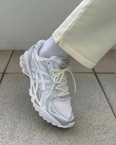 ASICS Gel Kayano 14 Metallic Silver white