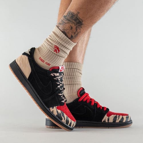 SoleFly x Air Jordan 1 Low “Carnivore