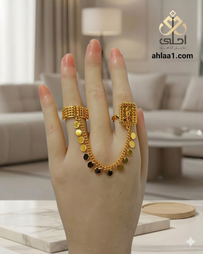 خواتم أوتار مطلي درجه اولى