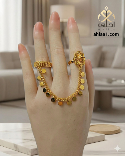خواتم أوتار مطلي درجه اولى