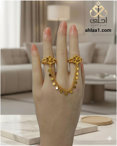 خواتم أوتار مطلي درجه اولى
