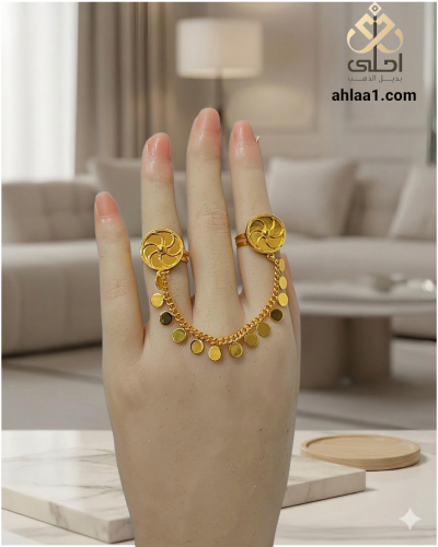 خواتم أوتار مطلي درجه اولى