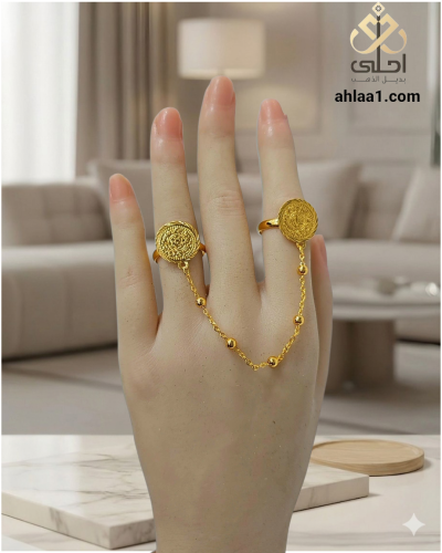 خواتم أوتار مطلي درجه اولى