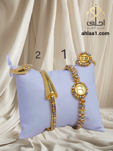 سواره وخاتم مطلي