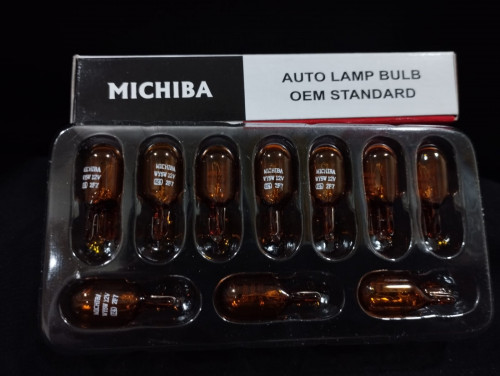 لمبه غرز T10 برتقالي 12v 5w