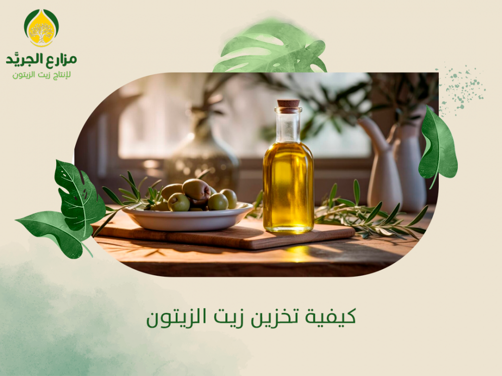 كيفية تخزين زيت الزيتون