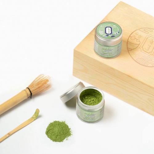 بوكس الماتشا + مسحوق الماتشا - Matché Matcha box