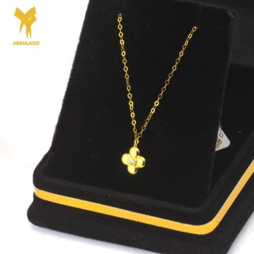 عقد ذهب عيار 21