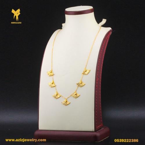 عقد شوكر ذهب عيار 21