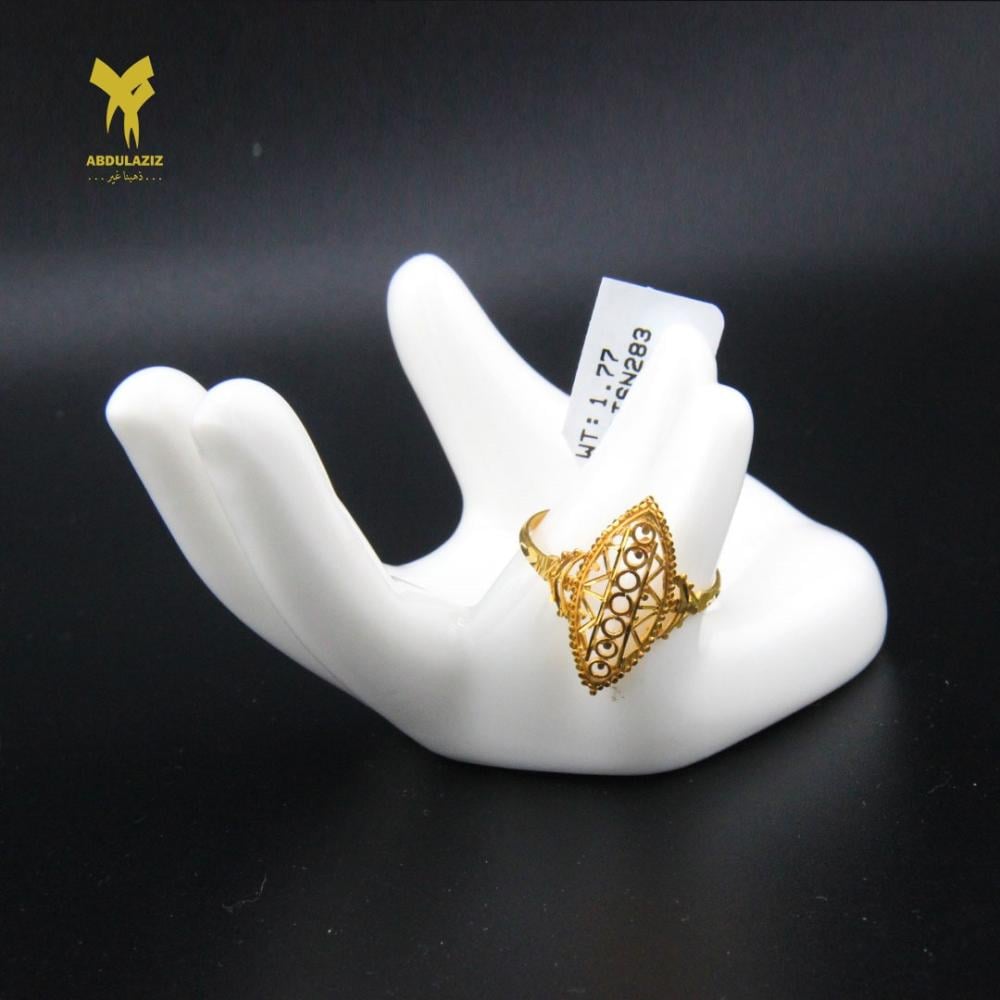 خاتم ذهب عيار 21