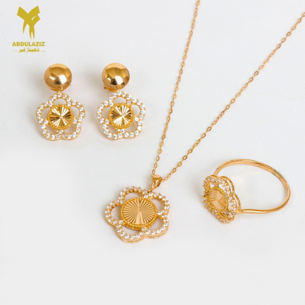 21 karat gold necklace set