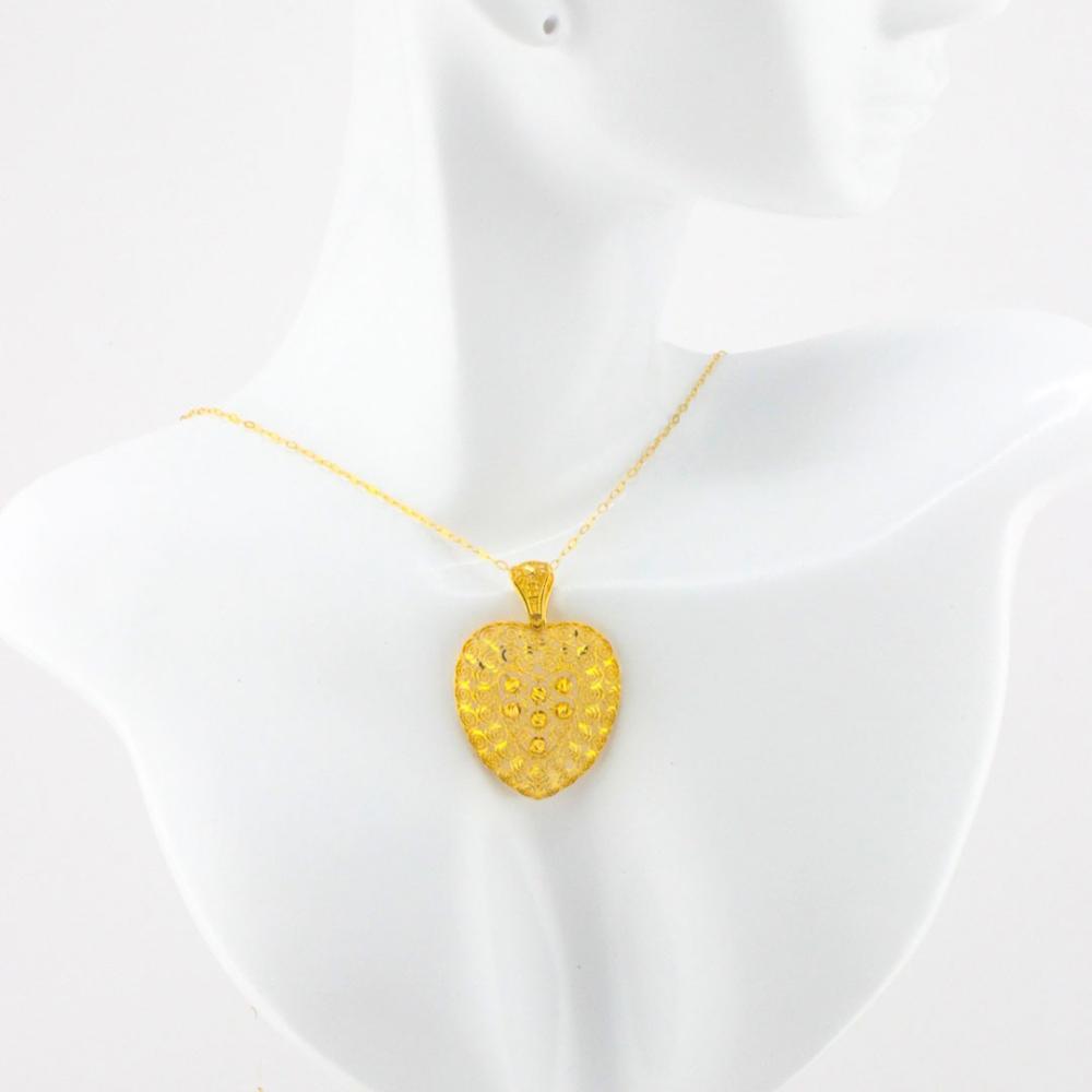 تعليقة ذهب عيار 21 مع السلسال