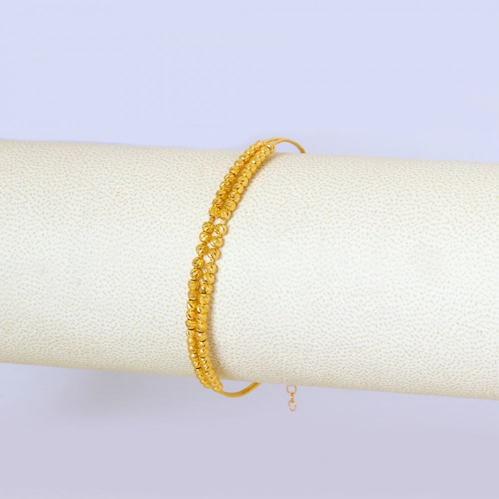 Daily Use 1 Gram Gold Bracelet With Butterfly Design BRAC753