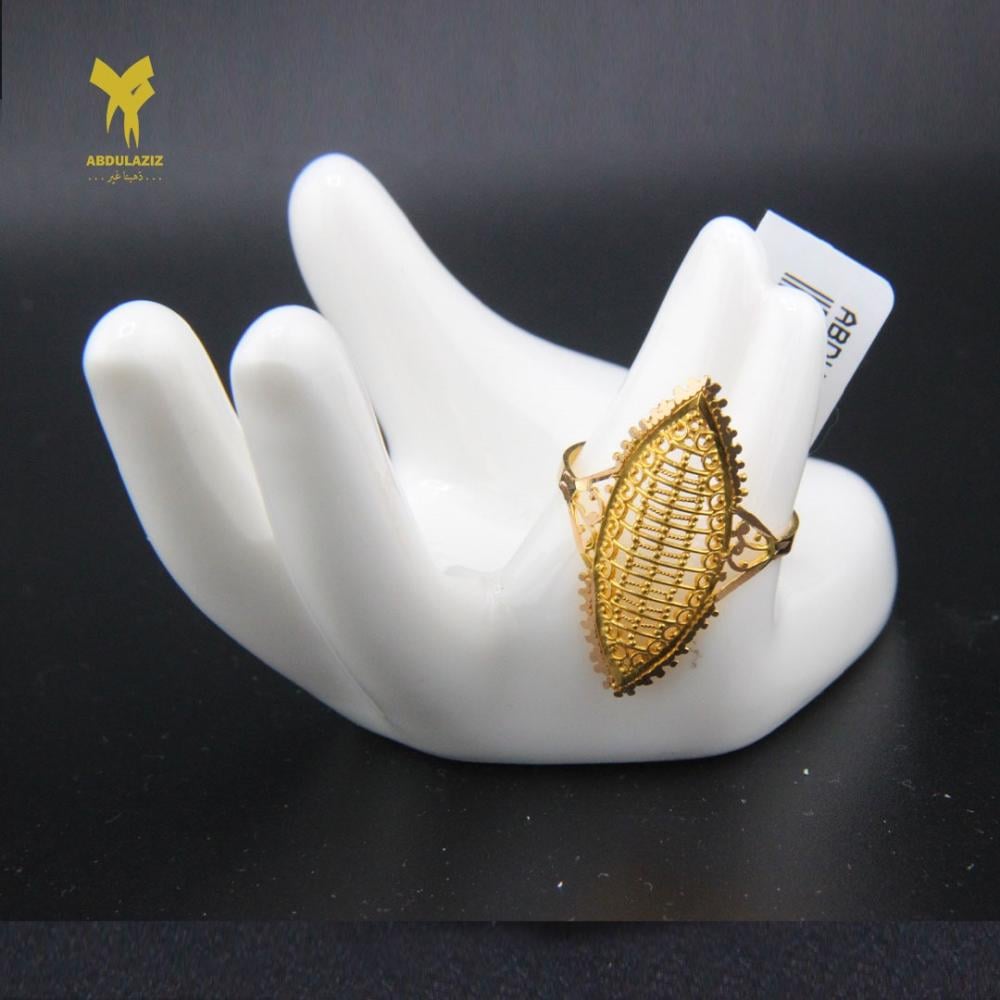 خاتم ذهب عيار 21