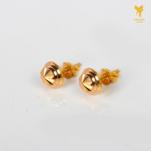 حلق ذهب - عيار 21
