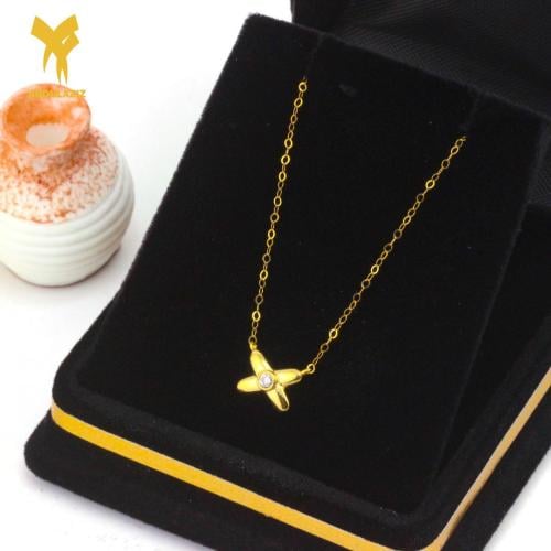عقد ذهب عيار 21