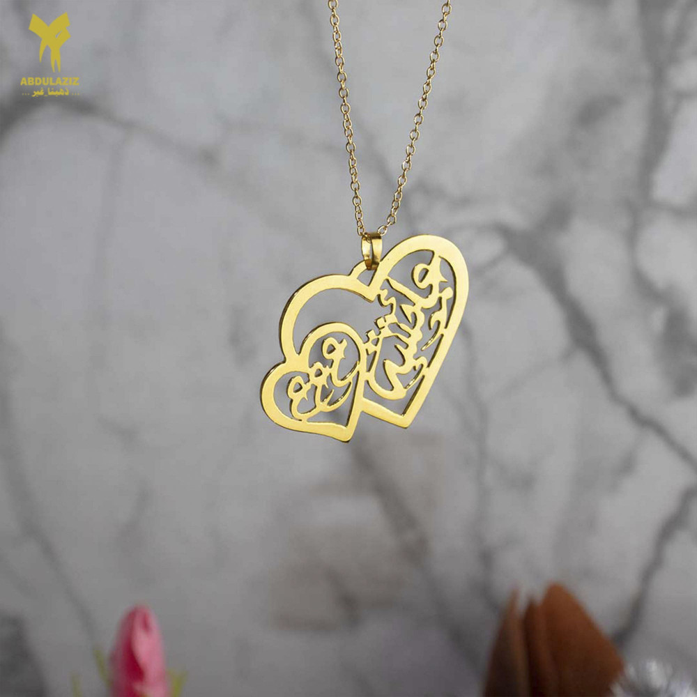 21 or 18 karat gold necklace - متجر 