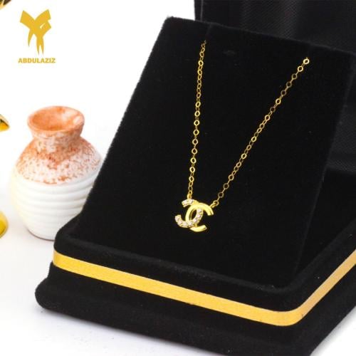 عقد ذهب عيار 21
