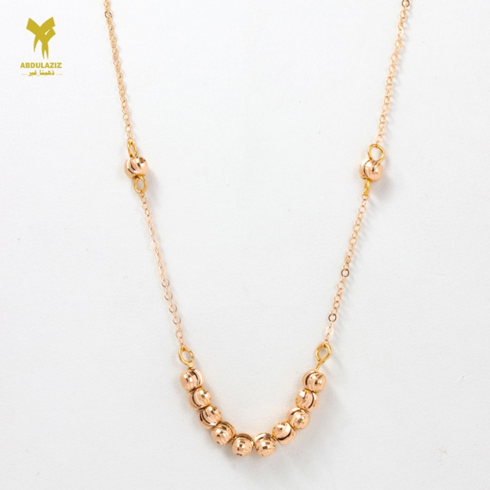 21 karat gold necklace - متجر عبدالعزيز 