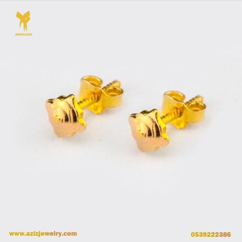 حلق ذهب عيار 21