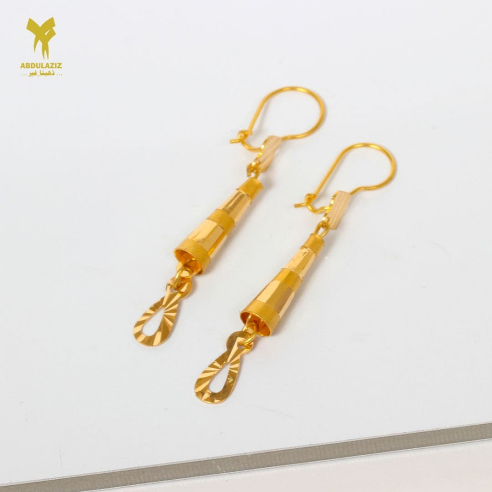 21k Saudi Gold Dangling Earrings!... - JM Gold Jewelries | Facebook