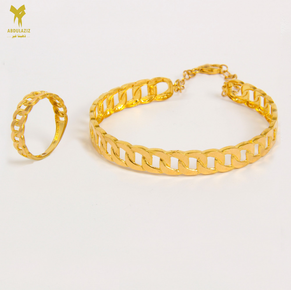 21k saudi gold Bracelet 100% Authentic | Shopee Philippines