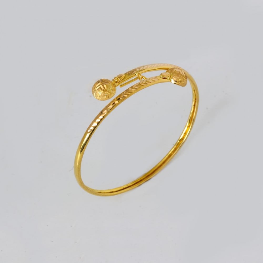 half pavan gold bracelet