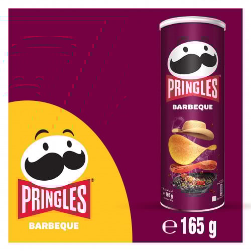 برنجلز باربيكيو بنكهة الشواء 165 جرام Pringles BAR...