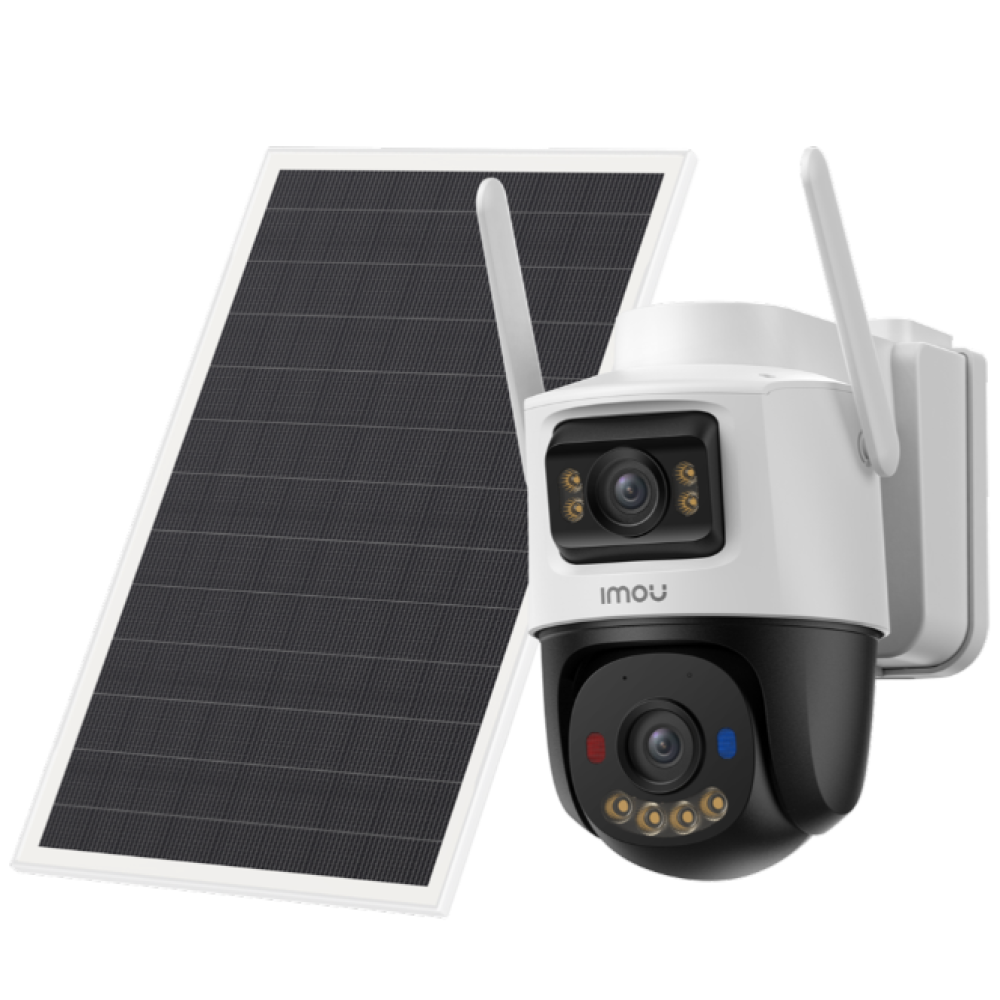Emu Dual AOV Solar Outdoor Surveillance Camera