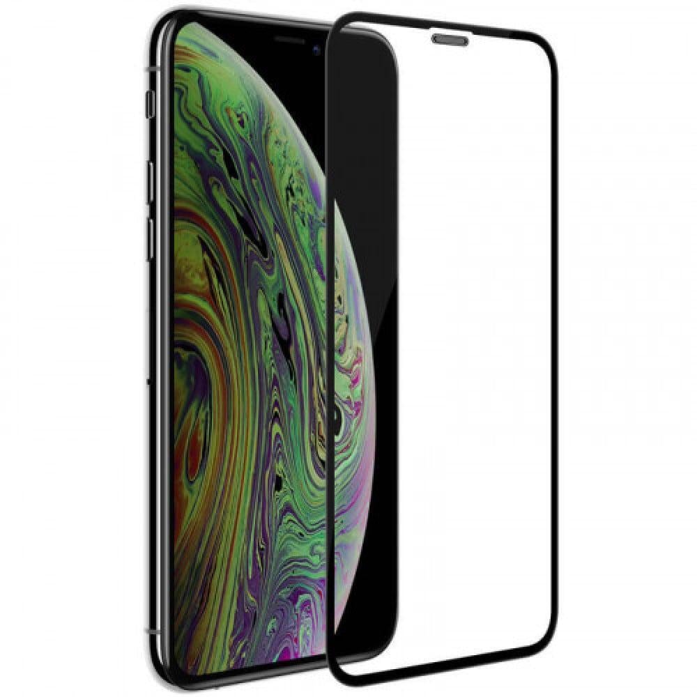 شاشة حماية زجاجية 5D بإطار أسود لهاتف ايفون 11 برو - iPhone 11 pro